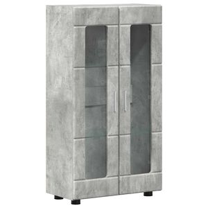 vidaXL Sideboard FLORIN 55.5 x 29 x 100 cm Concrete Grey