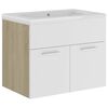 White_and_sonoma_oak