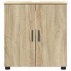vidaXL Bathroom Cabinet with Storage Sonoma Oak 61 x 35 x 64 cm