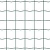 vidaXL Fence with Post Green 1.4 x 10 m Steel and PVC