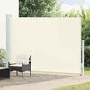 vidaXL Patio Retractable Side Awning 200x300 cm Cream
