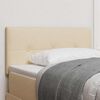 vidaXL Headboard with Headboard Cream 80 cm Faux Leather
