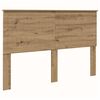 vidaXL Headboard with Headboard Artisan Oak 150 cm Engineered wood