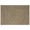 vidaXL Area Rugs Natural and Black 240 x 340 cm Jute