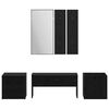 vidaXL Hallway Furniture Set Wall-mounted 6 pcs Engineered Wood