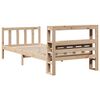 vidaXL Bed Frame without Mattress 100x200 cm Solid Wood Pine