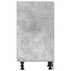 vidaXL Bottom Cabinet Riga Concrete Grey 20x44.5x81.5 cm Engineered Wood
