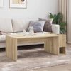vidaXL Coffee Table Sonoma Oak 101.5 x 50 x 37 cm Engineered Wood