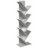vidaXL Tree Bookshelf 6-Tier 30 x 18 x 100 cm Engineered Wood
