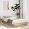 vidaXL Bed Frame Without Mattress 80x200 cm Solid Oak Wood