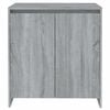 vidaXL Sideboard Grey Sonoma 70x41x75 cm Engineered Wood