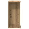 vidaXL Bedside Table Artisan Oak 46.5x29x61 cm Engineered Wood