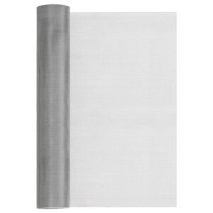 vidaXL Mesh Screen 40 x 2000 cm 30 Mesh Stainless Steel 201 Silver