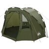 vidaXL Fishing Tent 2-Person Olive Green Waterproof