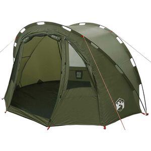 vidaXL Fishing Tent 2-Person Olive Green Waterproof