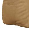 vidaXL Back Pillow Brown 45 x 20 x 35 cm Corduroy Fabric