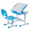 Vipack Adjustable Kids Desk Comfortline 201 with Chair Blue and White