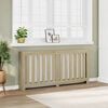 vidaXL Radiator Cover Sonoma Oak 175 x 20 x 82 cm Engineered Wood