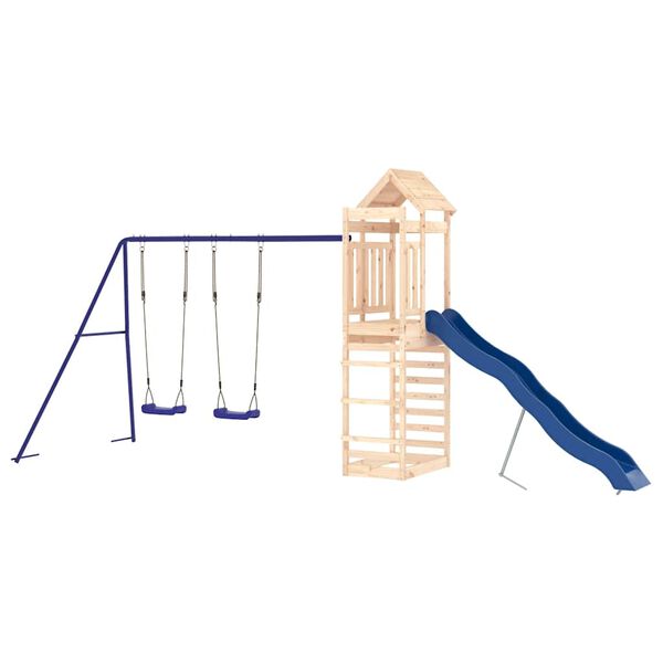 vidaXL Outdoor Playset Solid Wood Pine