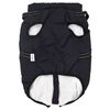 vidaXL Dog Coat with Harness Waterproof Reflective Navy Blue 3XL