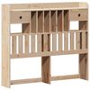vidaXL Bed Frame without Mattress 135x190 cm Double Solid Wood Pine