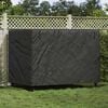 vidaXL Outdoor Swing Cover Black 220 x 150 x 150 cm 420D Oxford Fbric