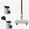 vidaXL Parasol Base Gery 45 x 25 x 45 cm Granite