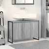 vidaXL Bathroom Cabinet Grey Sonoma 90 x 30 x 60 cm Engineered Wood