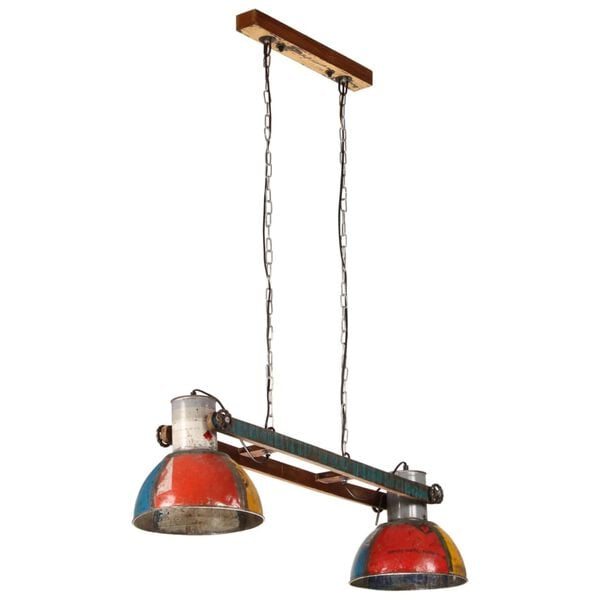 vidaXL Industrial Hanging Lamp 25 W Multicolour 111 cm E27