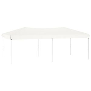 vidaXL Party Tent | White | 210D Oxford fabric with silver coating, Steel