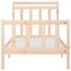 vidaXL Bed Frame without Mattress Solid Wood Pine 90x200 cm