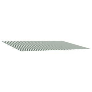 vidaXL Awning Replacement Fabric Green and White 300 x 200 cm