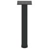 vidaXL Coffee Table Legs 4 pcs Black 42-44 cm Steel