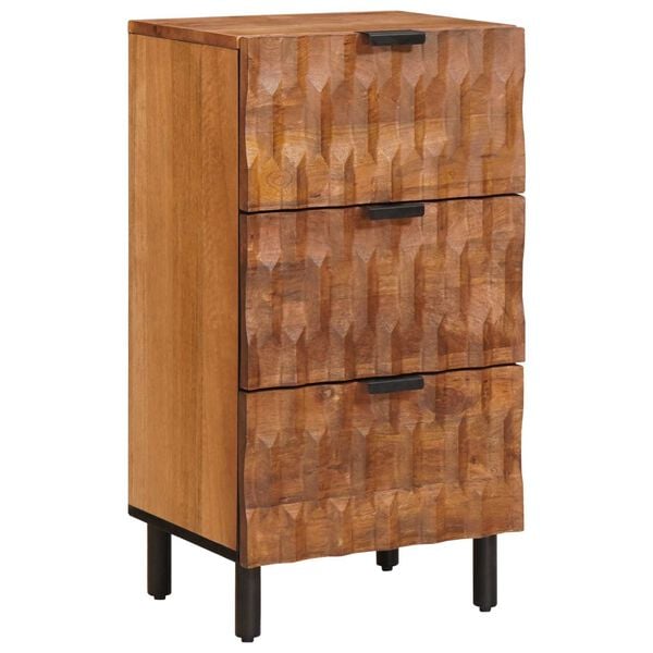 vidaXL Sideboard with Drawer Acacia Brown Finish 40 x 33.5 x 75 cm