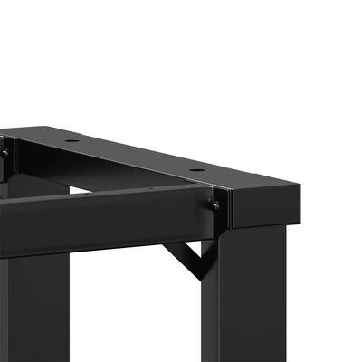 vidaXL Dining Table Legs O-Frame 40x40x73 cm Cast Iron