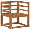 vidaXL Outdoor Sofa Solid Acacia Wood Natural