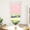 vidaXL Pleated Blind Pink 60x150 cm Fabric Width 59.4 cm Polyester