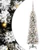 vidaXL Artificial Christmas Tree with 150 LEDs with Stand White 120 cm
