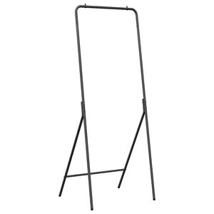 vidaXL Clothes Rack Black 60 x 53 x 155 cm Steel