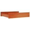 vidaXL Bed Drawers 2 pcs Wax Brown Solid Wood Pine