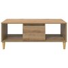 vidaXL Coffee Table Artisan Oak 90 x 50 x 26.5 cm Engineered Wood