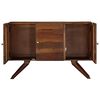 vidaXL Sideboard Brown Solid Reclaimed Wood 110x30x75 cm