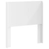 vidaXL Headboard White Engineered Wood