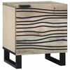 vidaXL Bedside Cabinet White 40 x 33 x 46 cm Engineered Wood