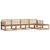 vidaXL Outdoor Sofa Set 5 pcs Natural Solid Acacia Wood