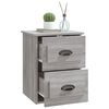 vidaXL Wall-mounted Bedside Cabinets 2 pcs Grey Sonoma 41.5x36x53cm
