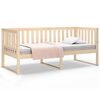 vidaXL Day Bed without Mattress 90x200 cm Solid Wood Pine
