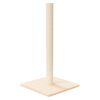 vidaXL Cat Scratching Post Cream 35x35x70 cm