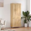 vidaXL Highboard Sonoma Oak 69.5x34x180 cm Engineered Wood