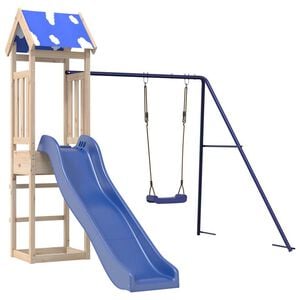 vidaXL Outdoor Playset Solid Wood Pine
